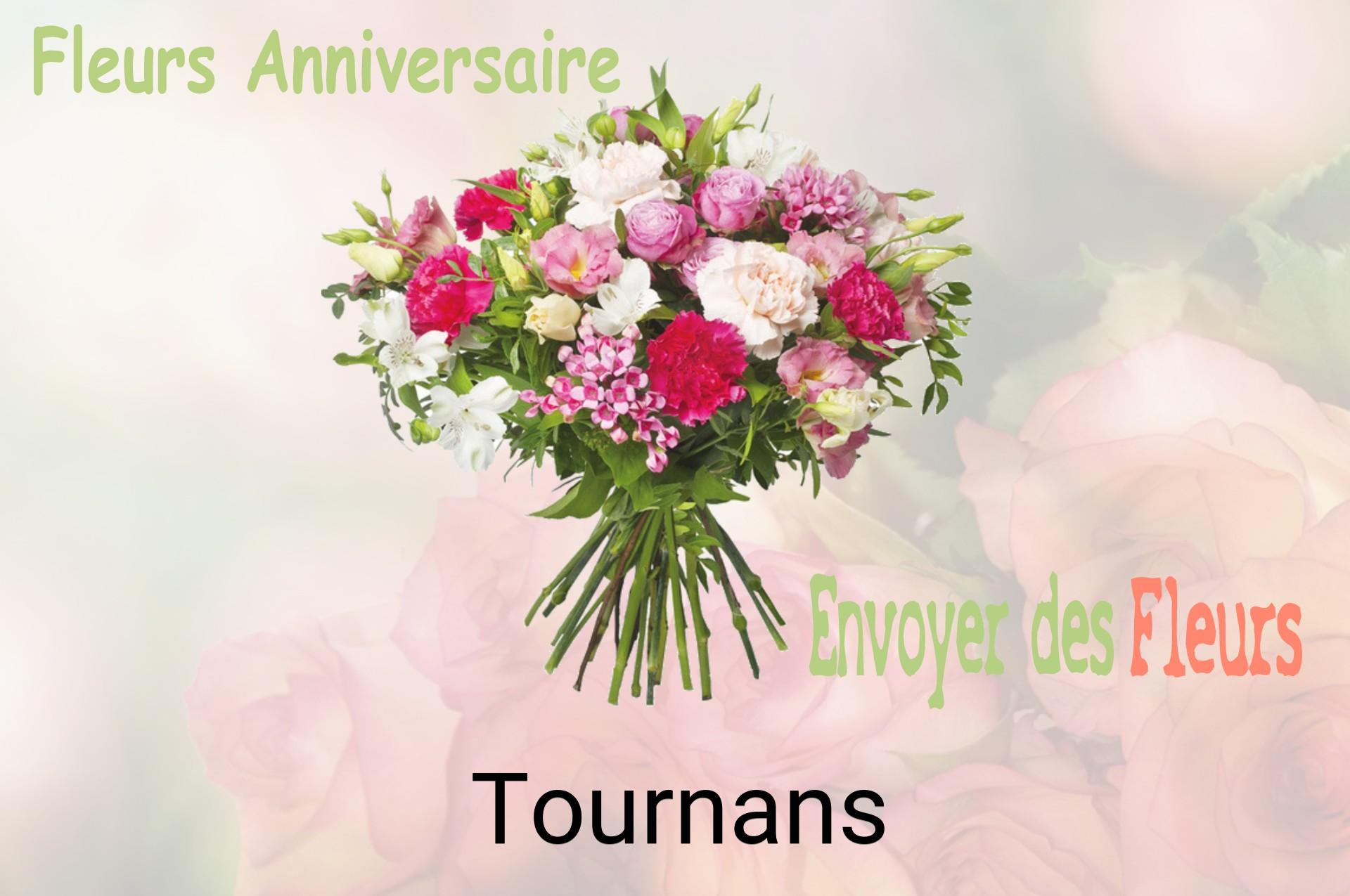 Bouquet de fleurs d’anniversaire livré à Tournans